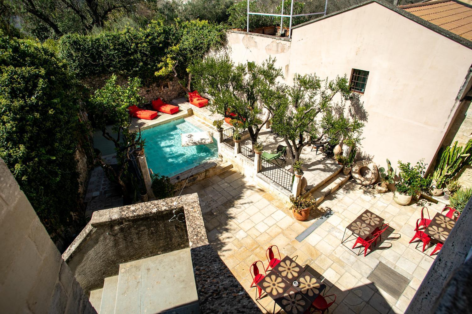 Palazzo Mandurino Luxury Relais Bed & Breakfast Zollino Bagian luar foto